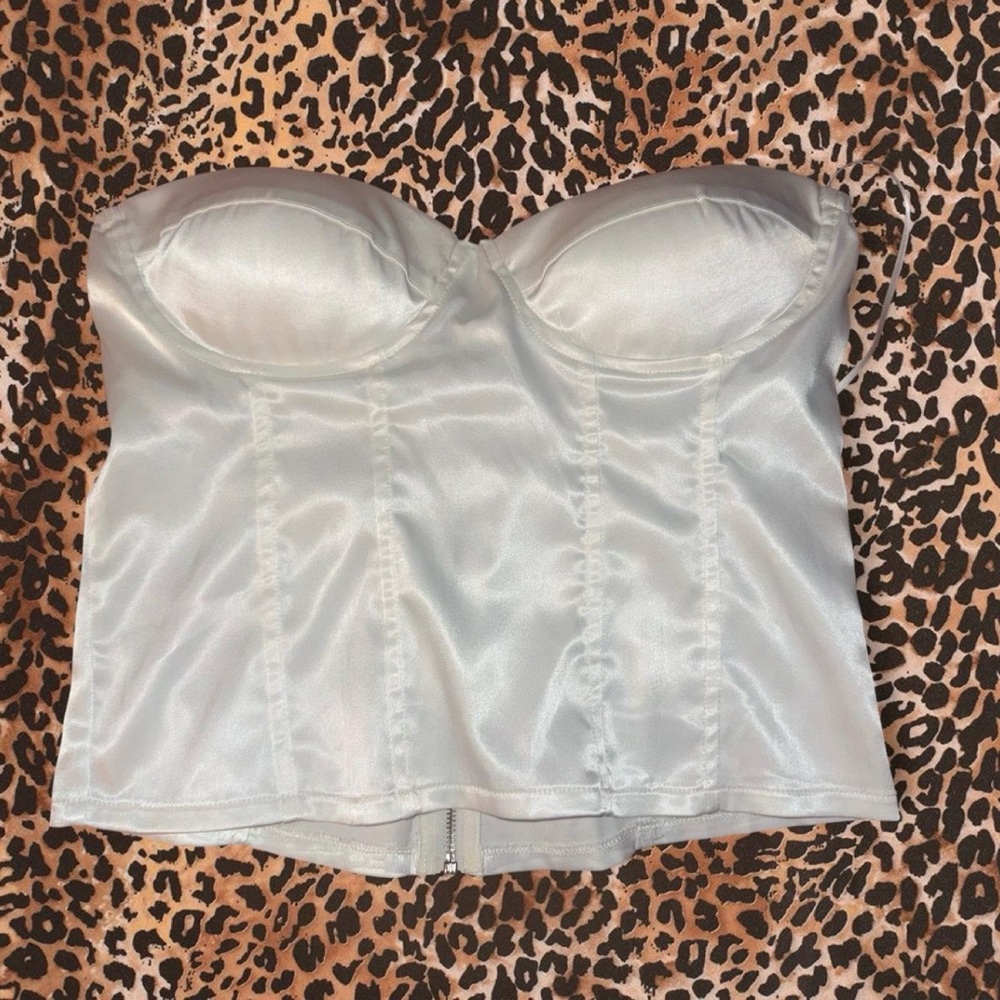 Satin Corset Top